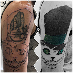 Photo n°18 de Kalypso Tattoo Ink - Tatoueur à Lyon à Lyon (Atelier de peinture)