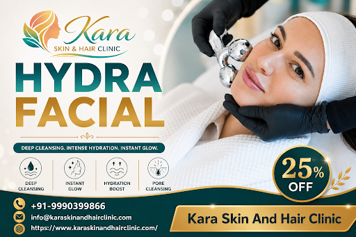 ✨ Hydra Facial Treatment Available at Kara Skin And Hair Clinic ✨ post image