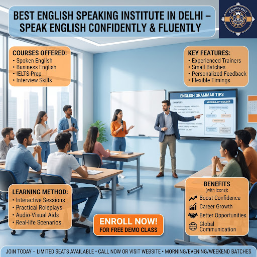 Struggling to find the best English speaking institute in New Delhi? 🌟 Speaking fluent English op… post image