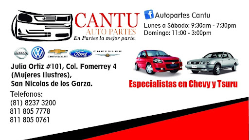 AUTOPARTES CANTU MATRIZ