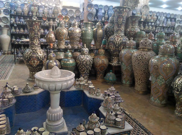 Mosaique Et Poterie De Fes