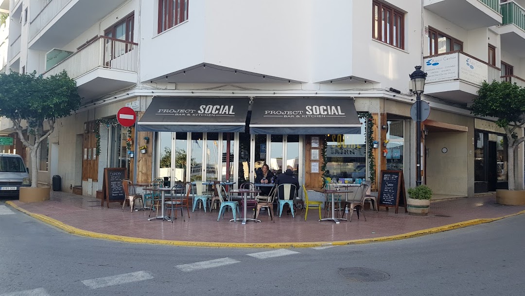 Project Social - Bar & Restaurant in Santa Eulalia, Ibiza