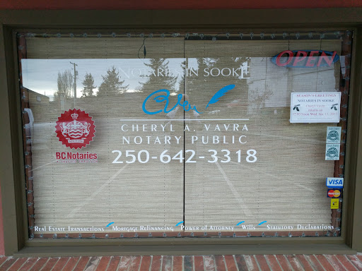 Notaries in Sooke (Cheryl Vavra, Notary Public) - Thumbnail