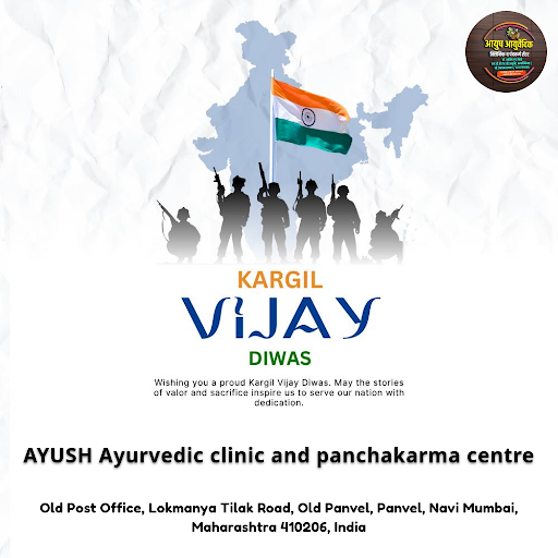 On Kargil Vijay Diwas, we honor the courage and resilience that inspire us. Trust our Ayurvedic C… post image