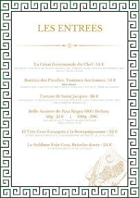 Menu La Table d'Assas Page 7