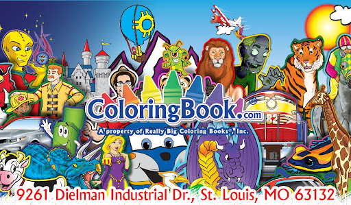 Really Big Coloring Books Inc | ColoringBook.com - Thumbnail