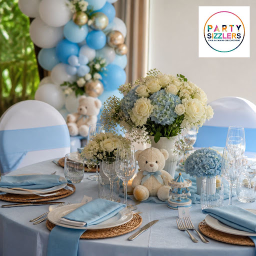 Welcome a little one in style with beautifully curated baby shower tablescapes by Party Sizzlers… post image