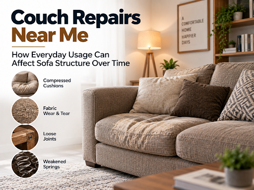 Couch Repairs Near Me can become relevant as everyday use gradually affects seating, upholstery,…