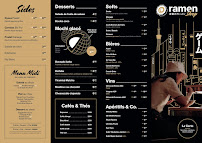 Menu Ramen shop Page 2