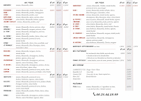 Menu Pizz'anziana Page 1