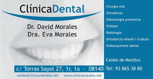 Clínica dental Dr. David Morales/Dra. Eva Morales