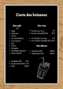 Menu La Boîte A Pâtes Hyères Page 2