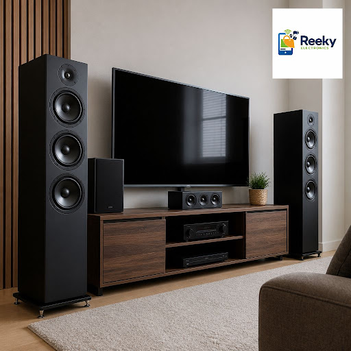 Turn your living room into a mini theatre with powerful tower speakers from Reeky Electronics, Ti… post image