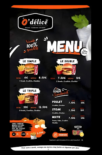 Photo 1 - O'Delice (Pizz Burgs)