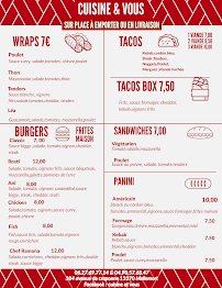 Menu Chez Annie | Snack & Traiteur Mallemort Page 3