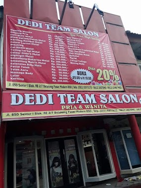 Dedi Team Salon, Author: Javaradist Community