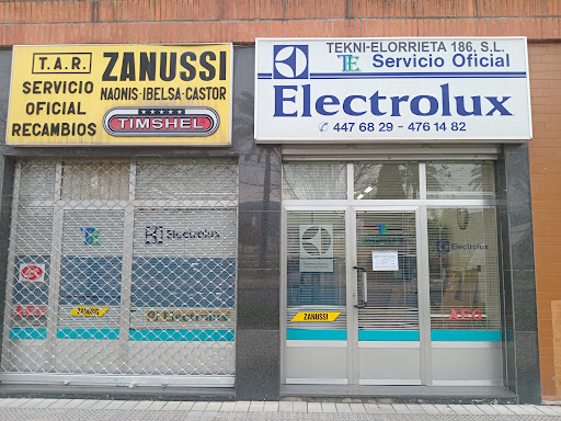 TEKNI-ELORRIETA 186 S.L. Servicio Técnico Oficial AEG, ELECTROLUX Y.