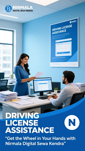 Get Your Driving License in No Time! Cyber Cafe Near Me Experts Are Here to Help You with Easy On… post image