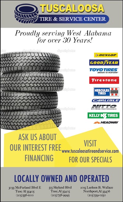 Photos of Tuscaloosa Tire and Service Center