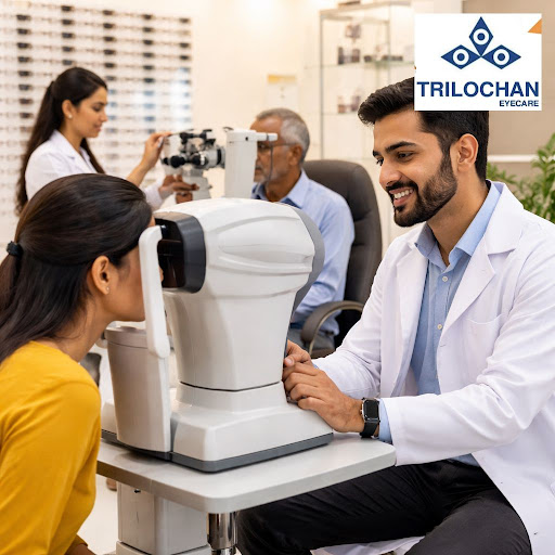 Worried about your vision, frequent headaches or eye strain from long screen time? At Trilochan E… post image