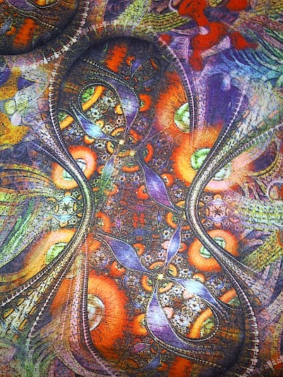 Photos of Abie's Dress Fabric