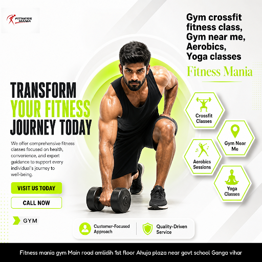 Join Fitness Mania for top Crossfit, Aerobics, and Yoga classes. Find a gym near you and stay mot… post image