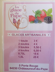 Photo n°7 de La glace du Pape à Châteauneuf-du-Pape (Restaurant de sundae)