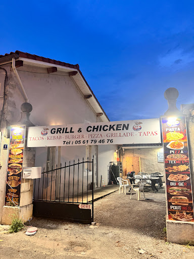 GRILL CHICKEN (KEBAB, TACOS, PIZZA)