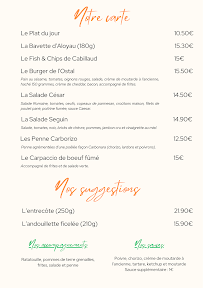 Menu L'Ostal Page 1