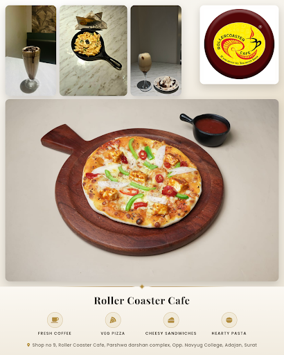 Enjoy refreshing milk shakes at Roller Coaster Cafe, perfect alongside our Veg Cheese Grilled San… post image