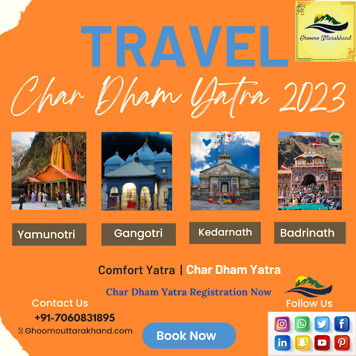 Ghoomo Uttarakhand Trevel Agency Char Dham Yatra Provide Registration Standard Package Please  Bo… post image