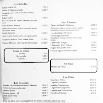 Menu Les Terrasses de Bonnieux Page 3