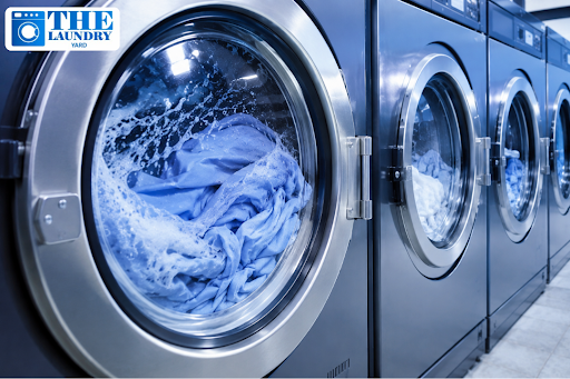 Experience hygienic and professional laundry service with advanced washing machines and proper fa… post image