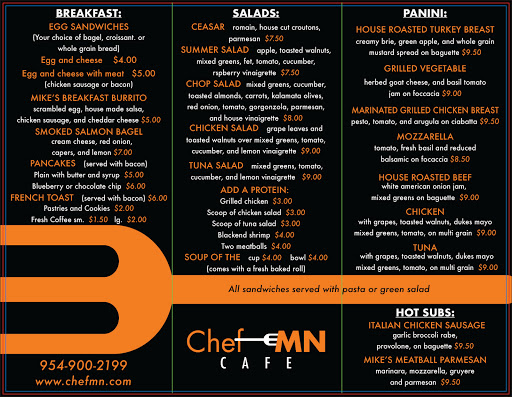 ChefMN Cafe - Visual