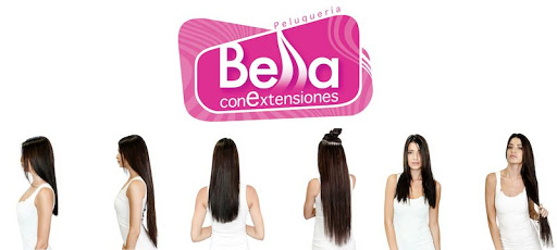 Bella con extensiones