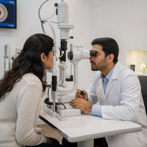 Tired of long queues and crowded waiting rooms for a simple eye check up near me? At IKSHANA EYE… post image