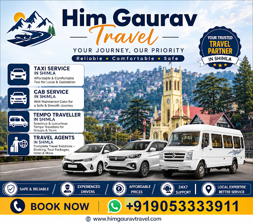 Planning a trip to the hills? Choose Him Gaurav Travel for reliable and comfortable travel servic… post image