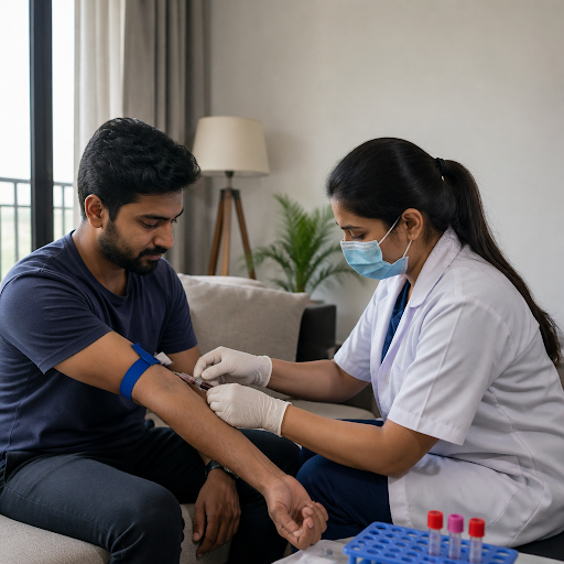 Too busy to visit a diagnostic centre near you? R T Pathology Lab in Vasai East, Mumbai offers co… post image