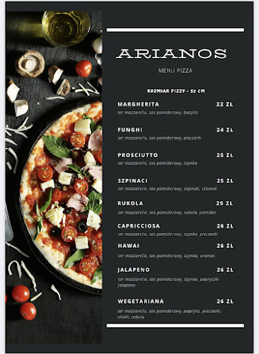 Numer telefony do ARIANOS GRILL& PIZZA