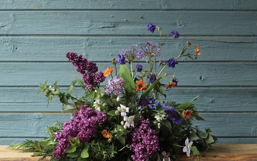 Copper Fern Funeral Flowers - Thumbnail
