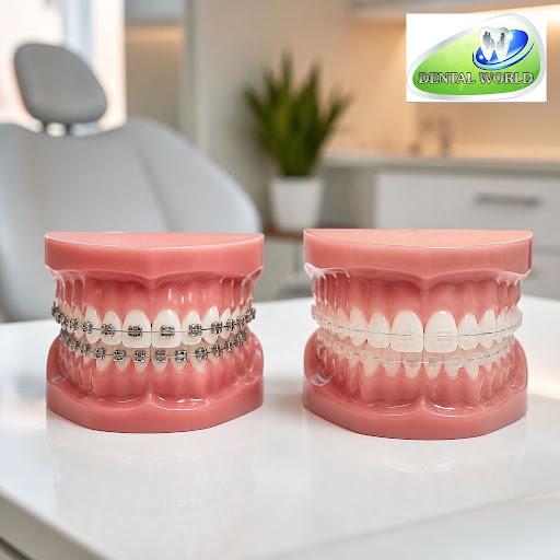 Thinking about straightening your teeth as an adult but confused between metal and ceramic braces…
