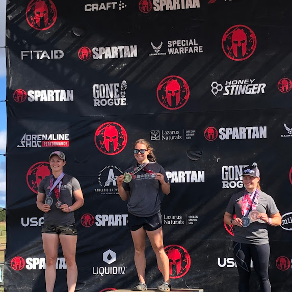 The Endurance Factory Fitness 2021 Virginia Spartan Sprint Podium Winners