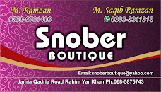 Snober Boutique rahim-yar-khan