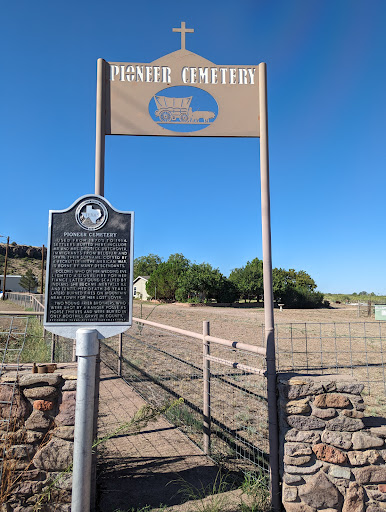 Pioneer Cemetery Historical Marker