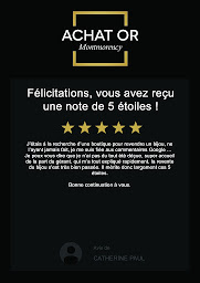 Photo n°18 de ACHAT OR MONTMORENCY - Votre partenaire de confiance pour la vente de vos bijoux à Montmorency (Service de rachat de bijoux)