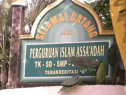 Sekolah Menengah Kejuruan Islam Plus As Sa'adah, Author: Gilang HM