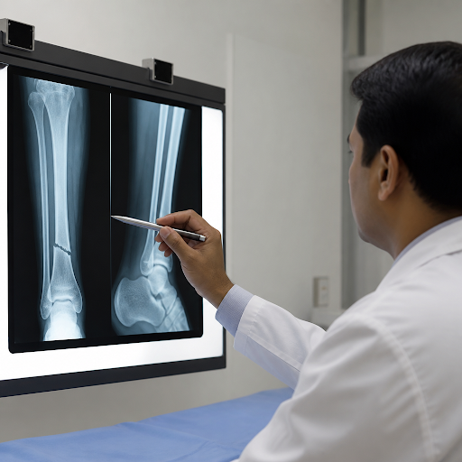 Fast and accurate fracture care starts with the right diagnosis. At Orthopaedicdr.vikas and gynae… post image