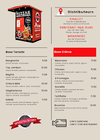 Menu Pizza Distributeur & Food truck - Speed'za Romo Page 2