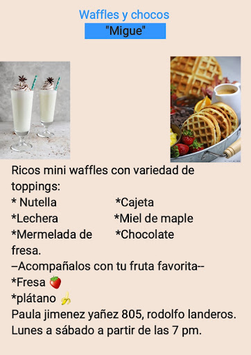 Waffles y chocos "Migue" - Thumbnail
