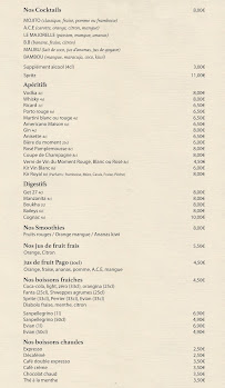 Menu Les Jardins de Majorelle Page 2
